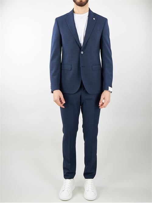Micro patterned single breasted suit Manuel Ritz MANUEL RITZ |  | 3632A331824323589